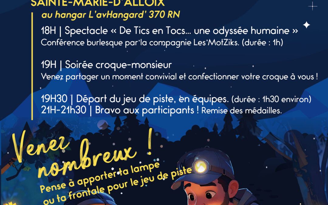 25/10 – Le jour de la Nuit revient !